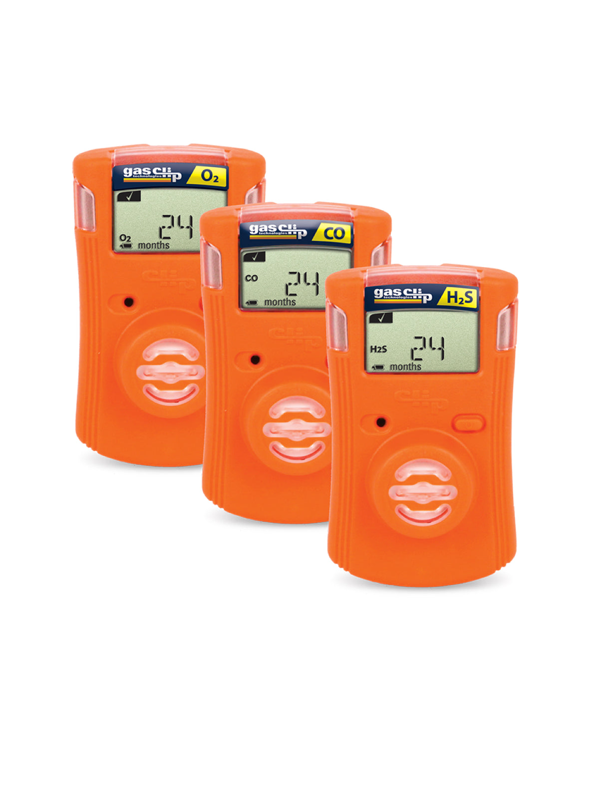 GasClip Technologies, Single-Gas, 2 year disposable