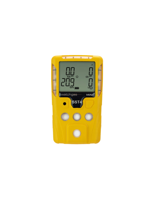 WatchGas SST4 Micro/Mini 4-Gas Detector (O2/LEL/H2S/CO)